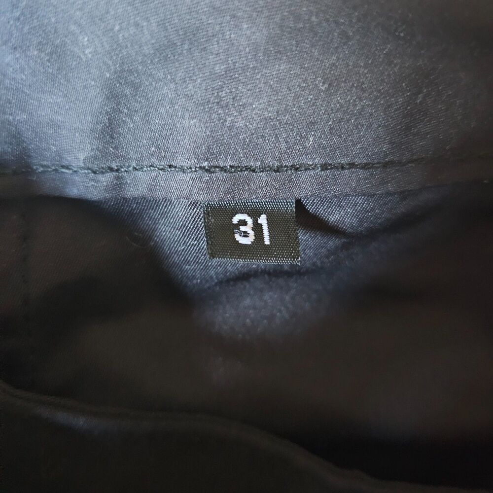 BALDWIN Woven Slim Straight Military Utility Pocket Cargo Pant Men 31 x 35 Black - Picture 3 of 9